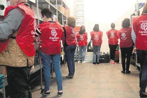 voluntarios caristas en nuestra Diocesis